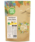 Wholefood Earth Nutritional Yeast Flakes | Fortified with B12 | 500g