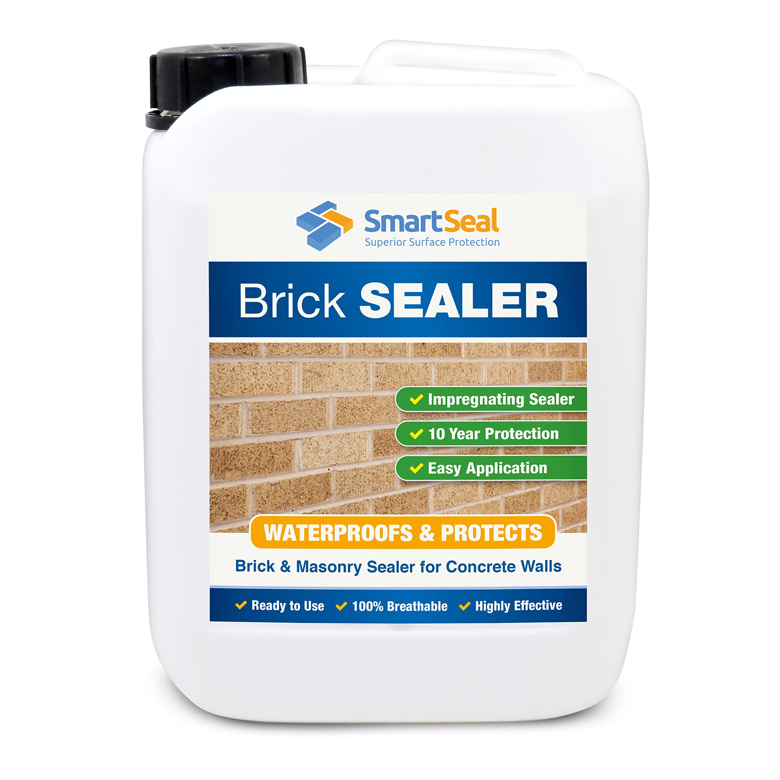 Smartseal Brick Sealer – 5L Breathable Waterproofer & Masonry Sealant