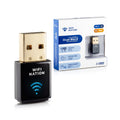 WiFi Nation AC600 Mini USB WiFi Adapter – Dual Band Wireless Dongle