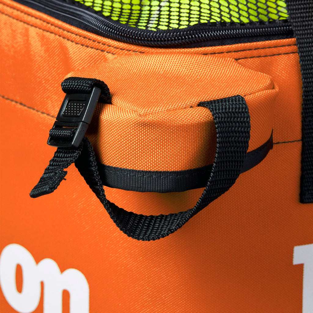 Wilson Tennis Ball Teaching Basket Bag | 150 Ball Capacity – Orange