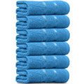 Towelogy Egyptian Cotton Face Cloths – 500 GSM Soft Washcloths, Pack of 6