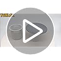 YUNLEX Shower Drain Cover – 115mm Chrome Replacement for 90mm Waste