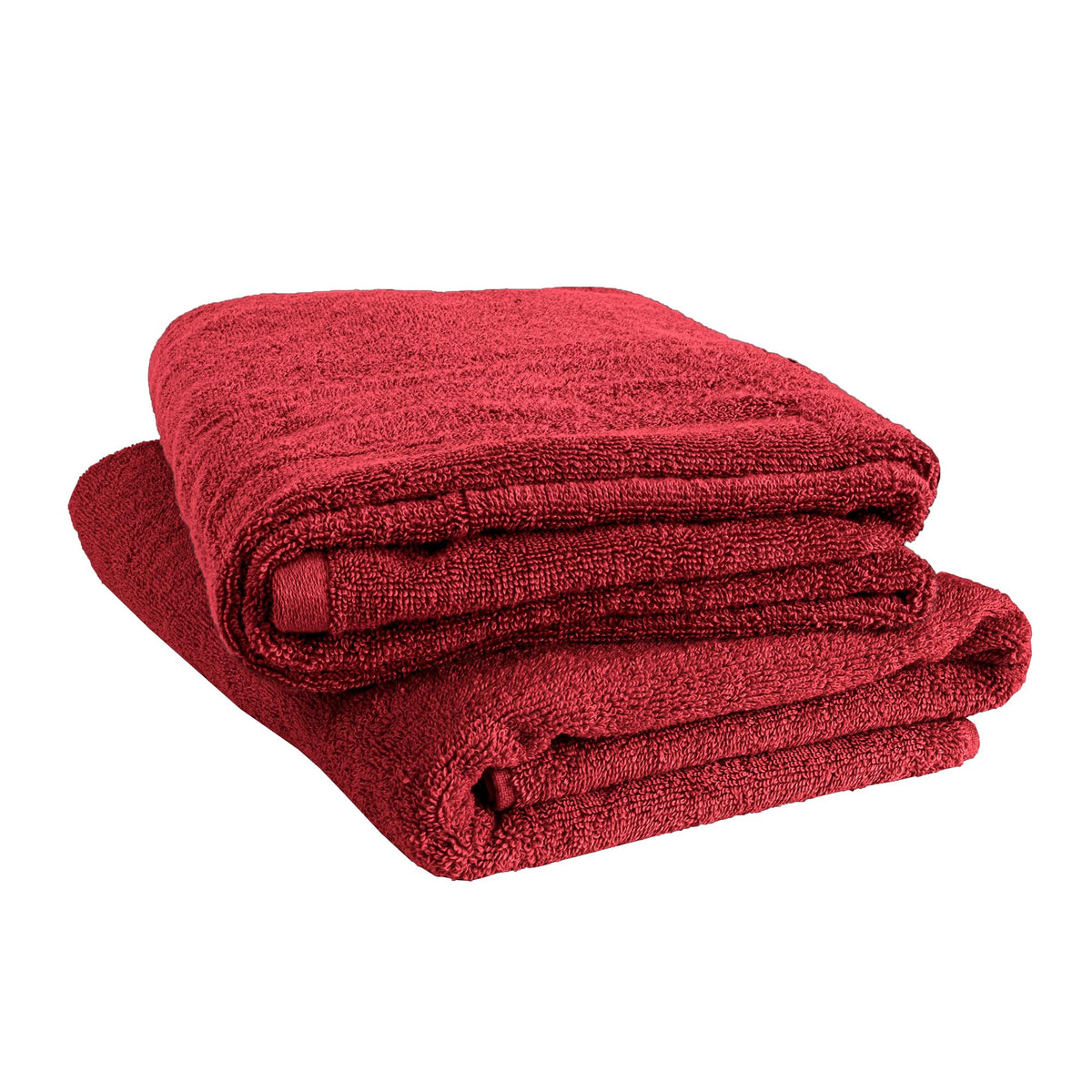 Ruggeri, Set 2 Bath Towels 70x140 cm, Cotton, Red - image 4
