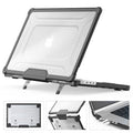 SEYMCY MacBook Pro 14 inch Case | Hard Shell Cover with Foldable Stand