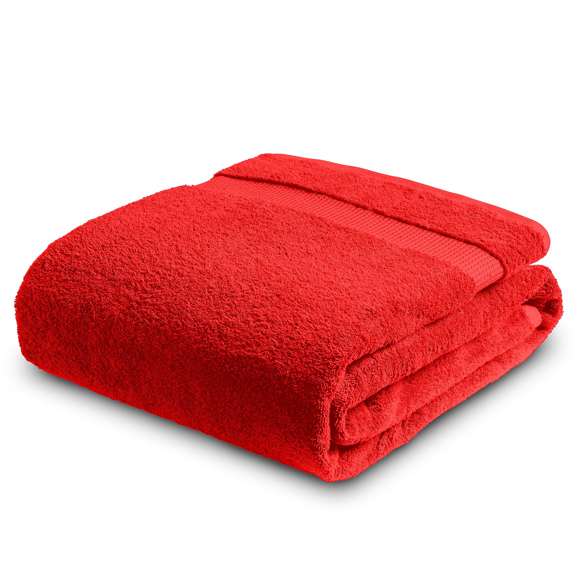 Towelogy Egyptian Cotton Super Jumbo Bath Sheet 100x180cm – Wine Red
