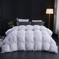 Three Geese Goose Feather & Down Duvet | 10.5 Tog Organic Cotton - Double