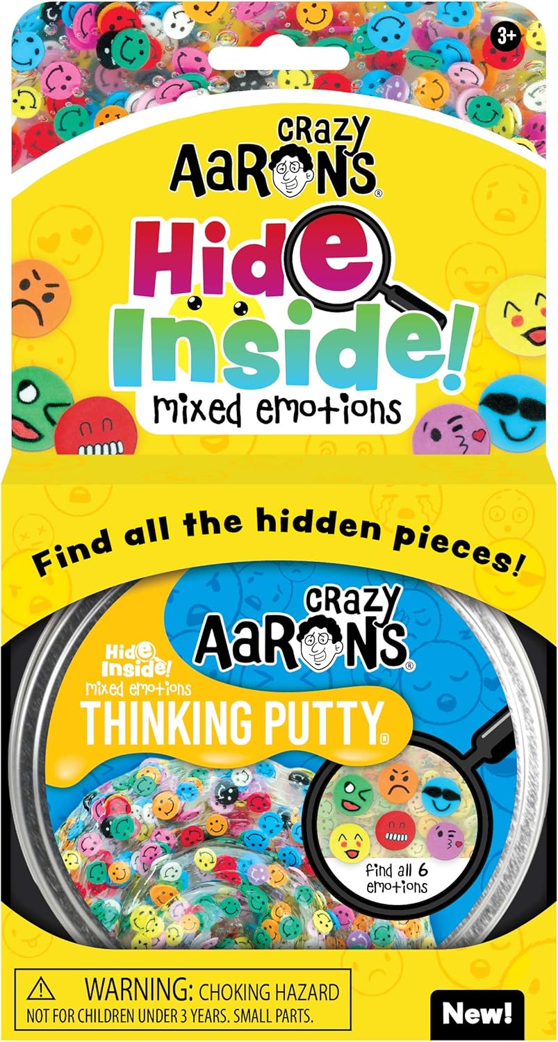 Crazy Aaron's Thinking Putty - Hide Inside Mixed Emotions Fidget Toy