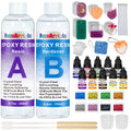 FansArriche Epoxy Resin Kit | 500ml Crystal Clear Starter Set for Jewelry