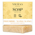 Meina Patchouli & Ylang Ylang Organic Soap Bar | Natural Face & Body Wash