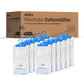 Delka Hanging Wardrobe Dehumidifier Bags - 12 Pack Moisture Absorber