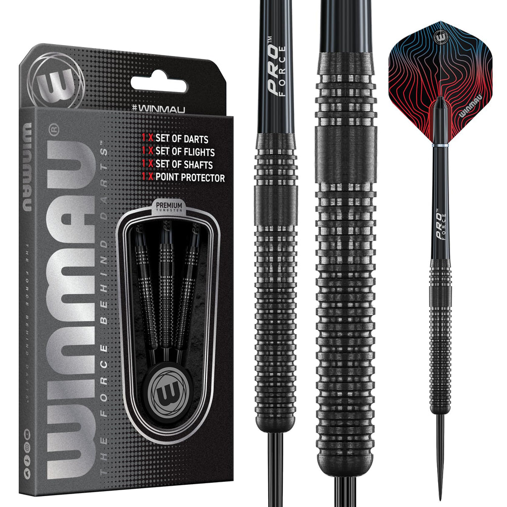 Winmau Solaris Pro 90% Tungsten Steel Tip Darts Set - 23 Grams