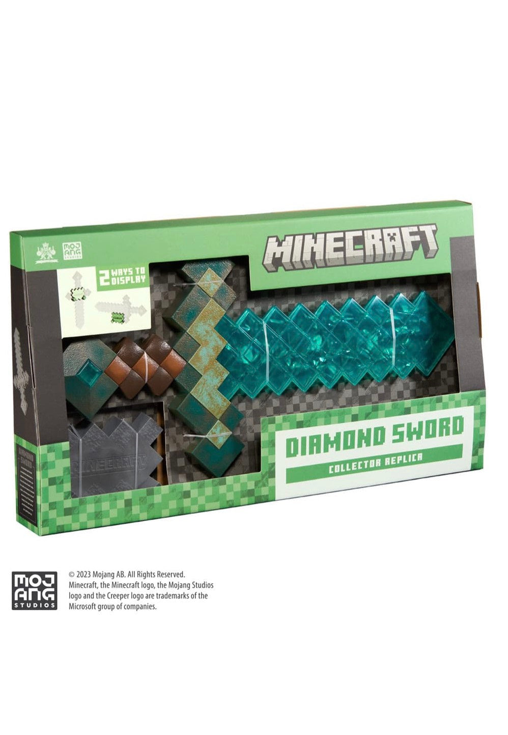 Minecraft Diamond Sword Collector Replica – Noble Collection Display