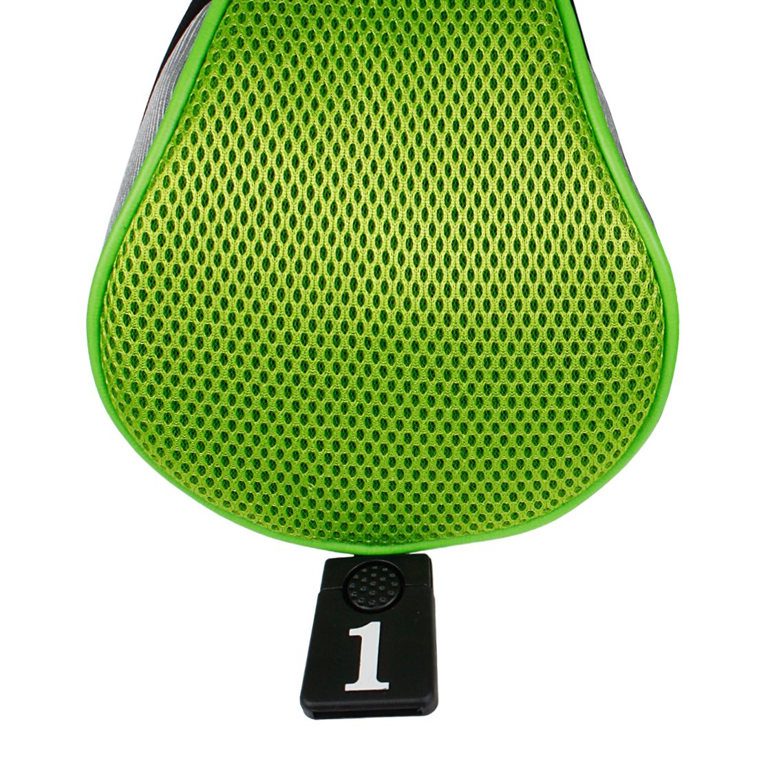 Andux Golf Wood Club Head Covers - 4pcs Set for 460cc Driver - Green