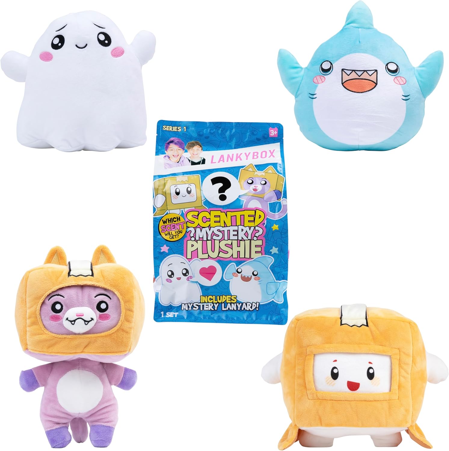 LankyBox 11" Scented Mystery Plushies – Official Collectible Soft Toy