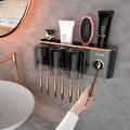 iHave Wall Mounted Toothbrush Holder with Toothpaste Dispenser | 3 Cups