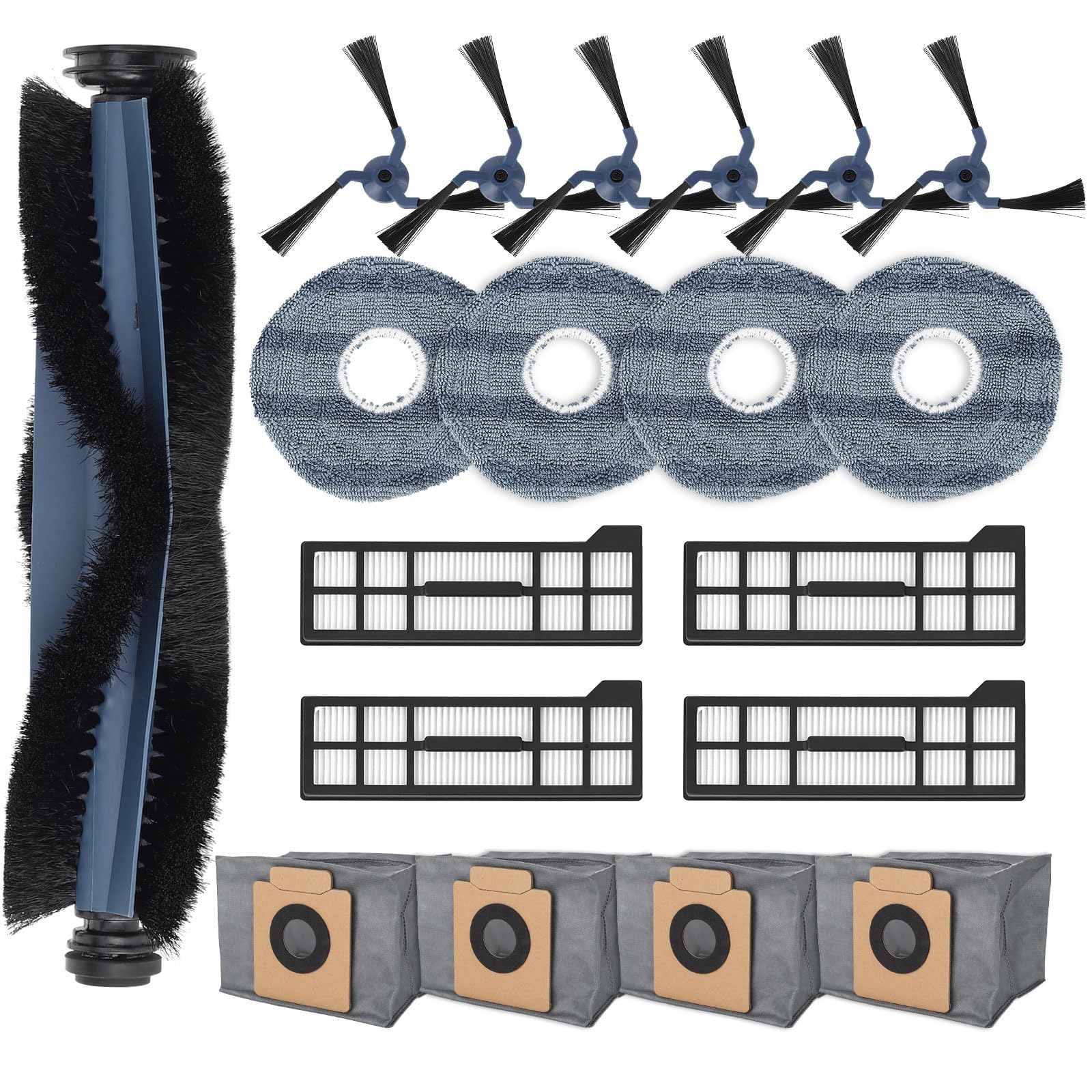 20-Piece Replacement Kit for Eufy X10 Pro Omni Robot Vacuum