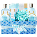 Spa Luxetique 12pc Ocean Spa Gift Set – Bath & Body Pamper Kit for Women