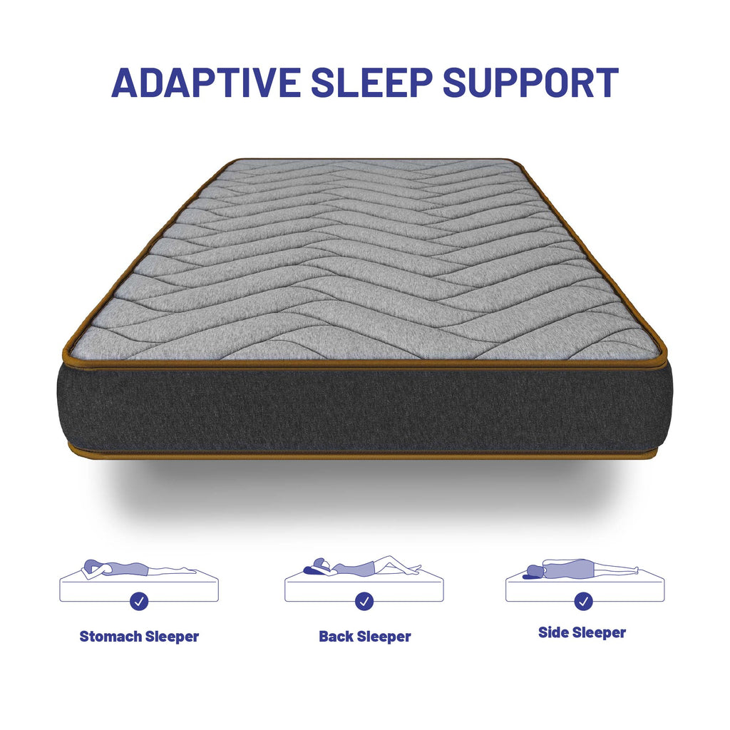 Naturalex Cotswold 3ft Single Memory Foam Mattress | 15cm Orthopaedic