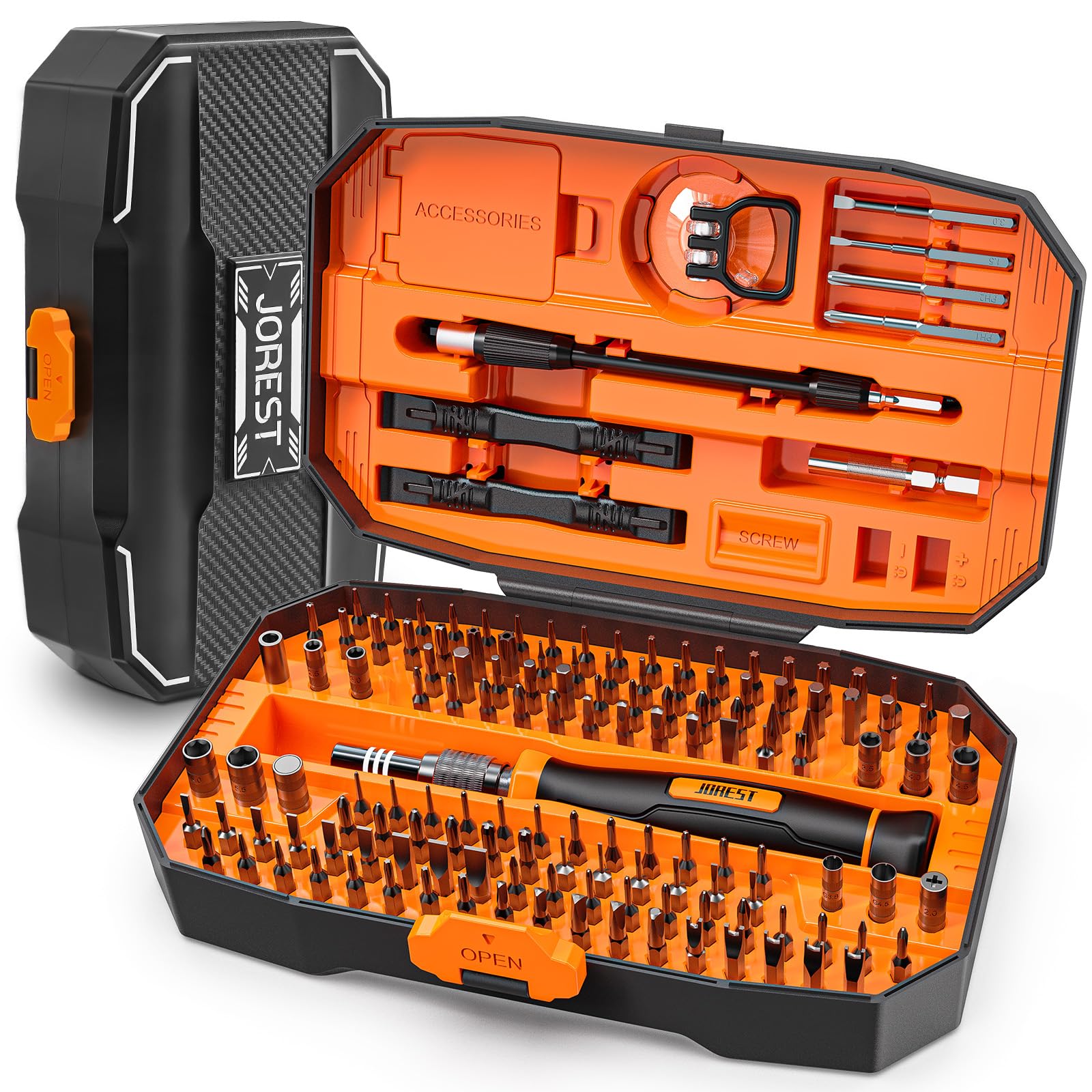 JOREST 152 in 1 Precision Screwdriver Set | Electronics Repair Tool Kit