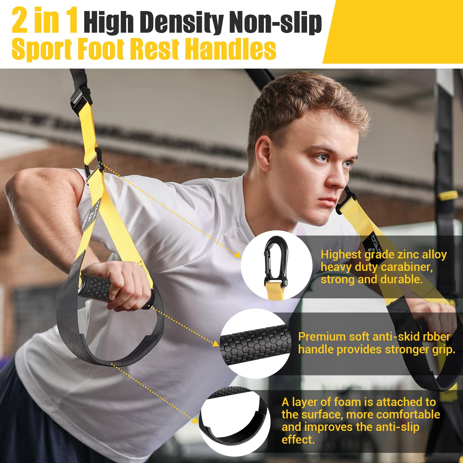 Suspension Trainer Set | Full Body Resistance Straps
