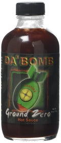Da' Bomb Ground Zero Hot Sauce – Extreme Habanero Spicy Condiment