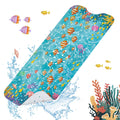 SHUCHING Clownfish Kids Bath Mat – Extra Long 100x40cm Non-Slip PVC