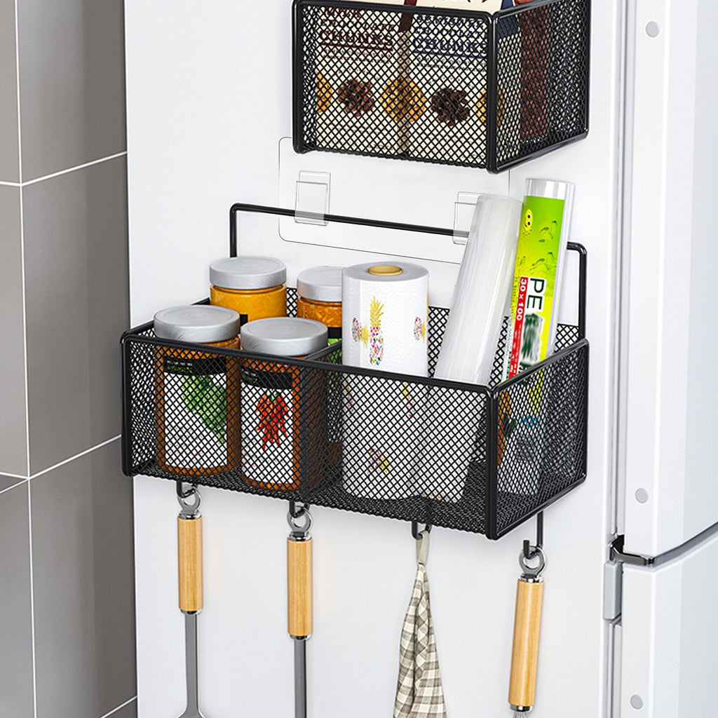 8 Pack Shower Caddy Hook, Clear Adhesive Replacement - No Drilling Waterproof Wall Strong Strips for Corner Storage, Bathroom Shelves and Kitchen Rack - image 3