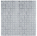 Kleine Wolke Shower Mat – Non-Slip PVC Bath Mat, Silver, 55x55cm