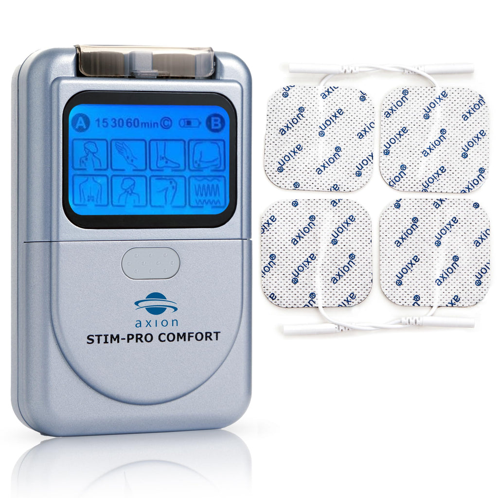 axion STIM-PRO Comfort TENS Machine - Dual Channel Muscle Stimulator