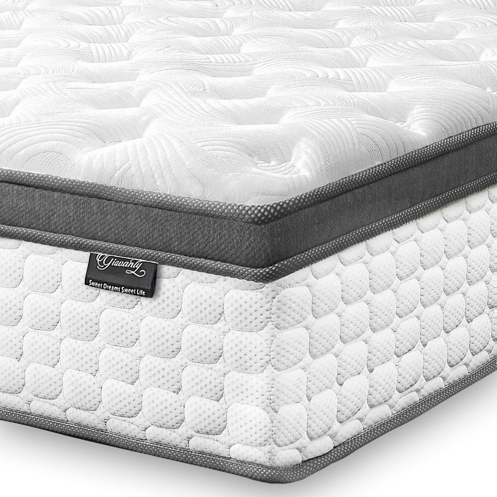 Giovanly 10 Inch Single Size Mattress, Hybrid Mattress in a box Gel Memory Foam, Pocket Springs - image 1