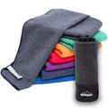 gipfelsport Microfibre Towel – Quick-Dry Sports & Travel Towel, Grey, XXL