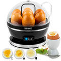 Duronic EB27 Electric Egg Boiler | 7 Egg Capacity Poacher & Omelette Maker