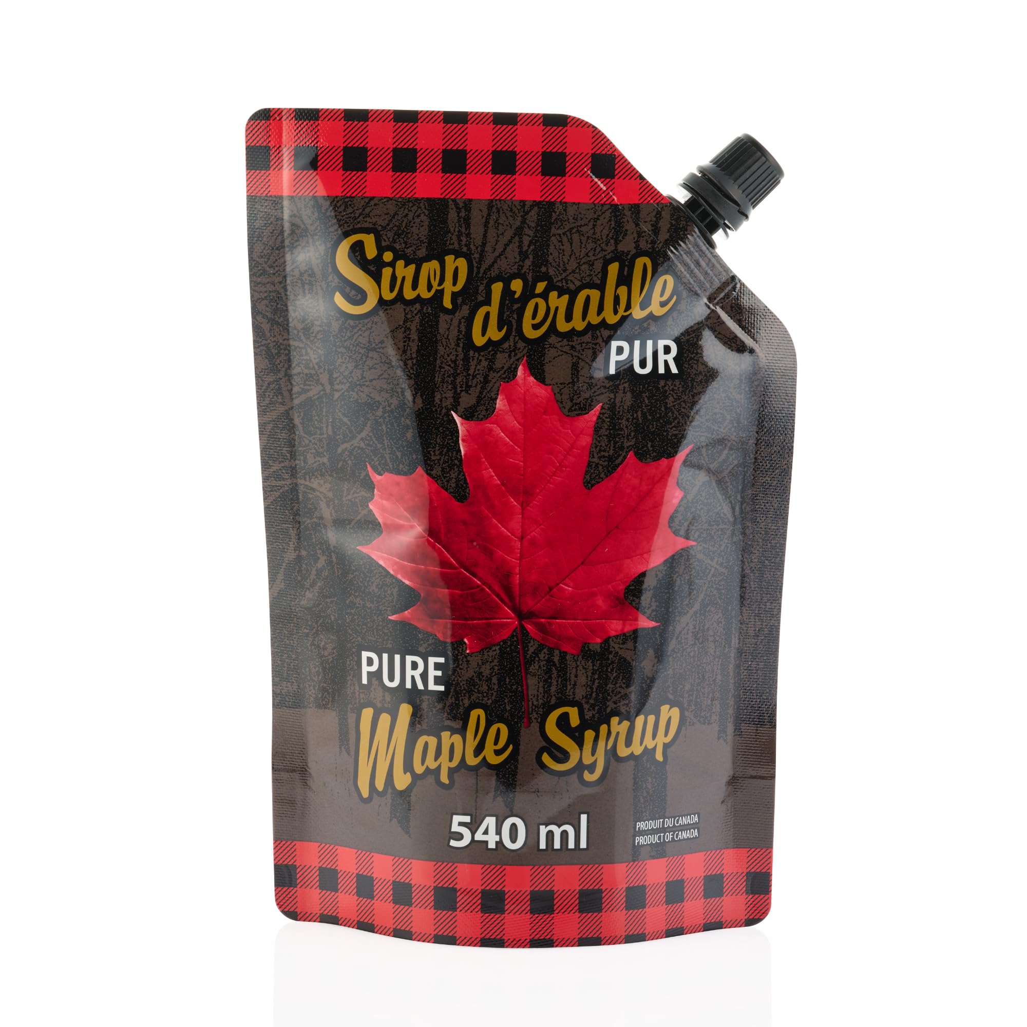 Little Quebec Sugar Shack Pure Canadian Maple Syrup – 540ml Amber Grade A