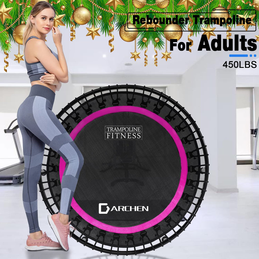 Darchen Mini Trampoline – 200kg Adult Rebounder for Fitness & Cardio