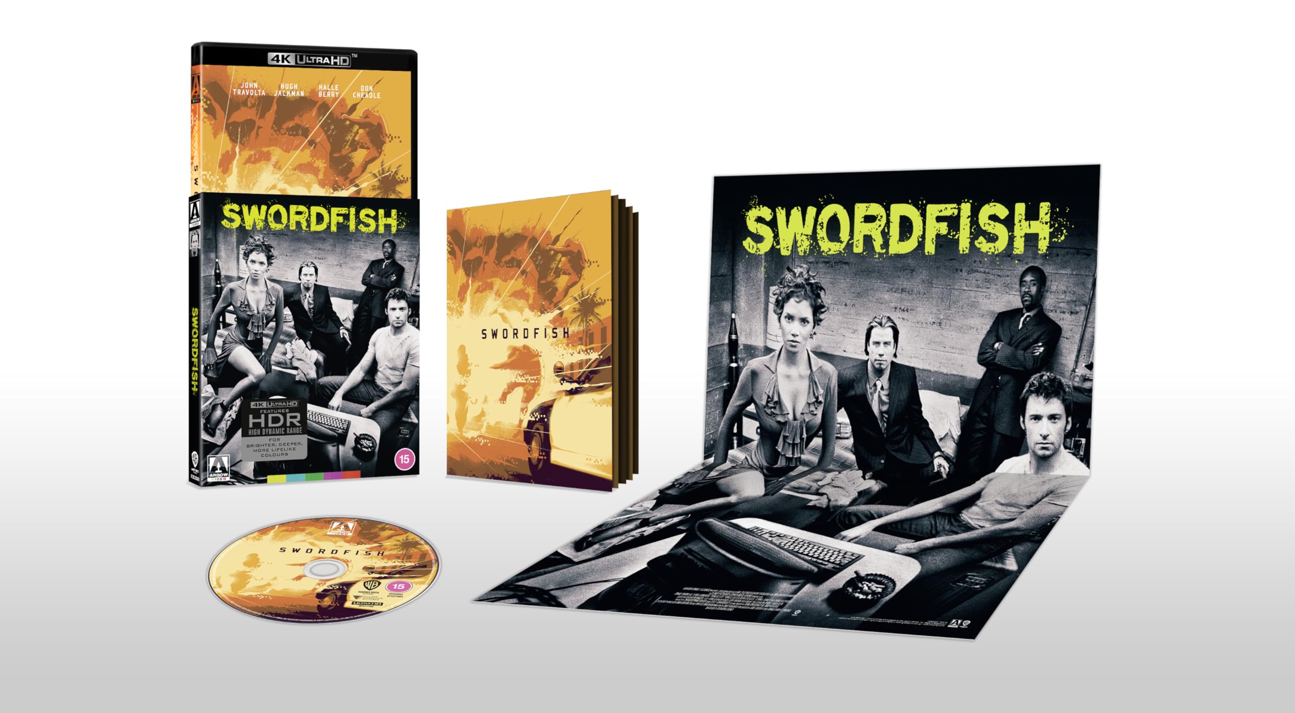 Swordfish Limited Edition 4K UHD Blu-ray | Action Thriller | Region Free