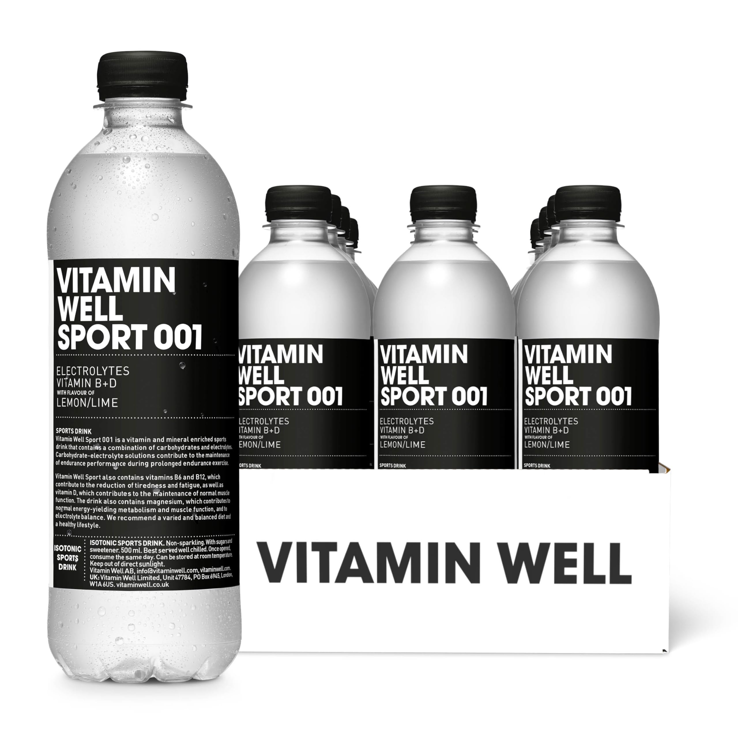 Vitamin Well Sport 001 Electrolyte Drink - Lemon Lime with Magnesium