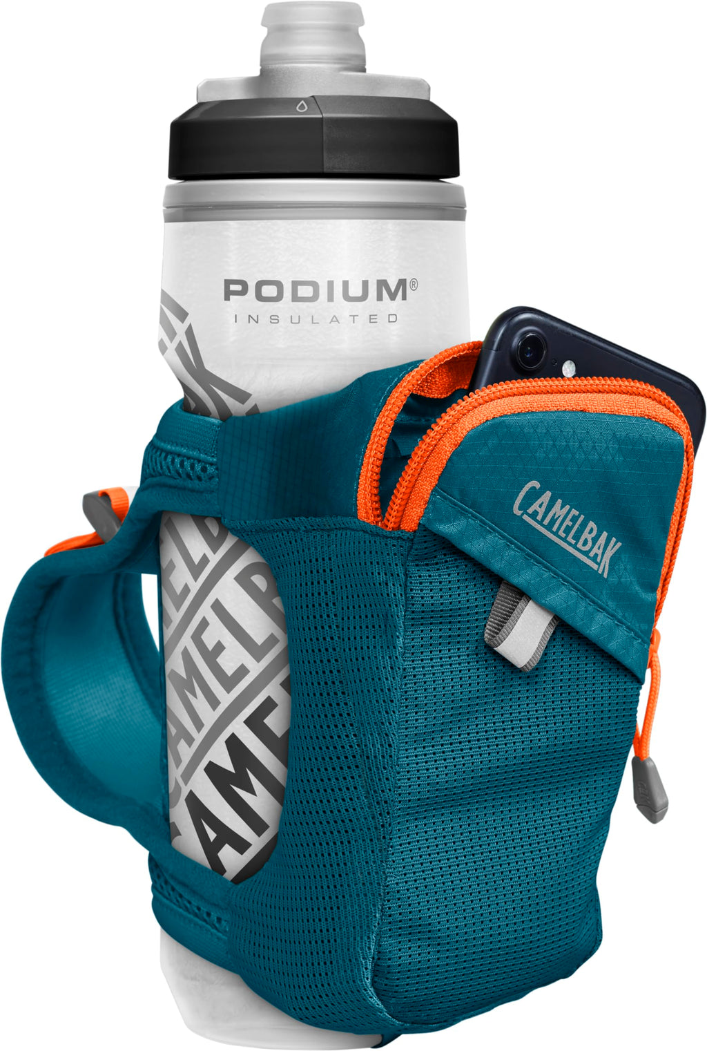 CamelBak Quick Grip Chill Insulated Handheld Running Bottle, 21oz