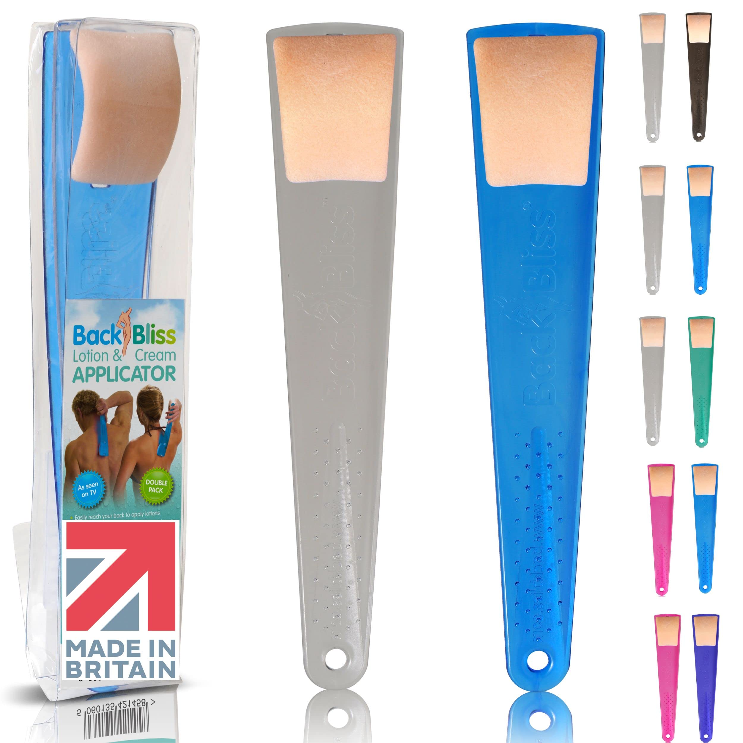 BackBliss Back Lotion Applicator Double Pack - Easy Reach Skincare Tool