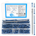 140pc Pocket Hole Screws | #8 Square Drive Alloy Steel Wood Screws
