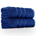 GC Gaveno Cavailia Egyptian Cotton Jumbo Bath Sheets - 2 Pack, Blue
