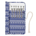Aeelike 22PCS Stainless Steel Knitting Needles Set with Case - 35cm Long