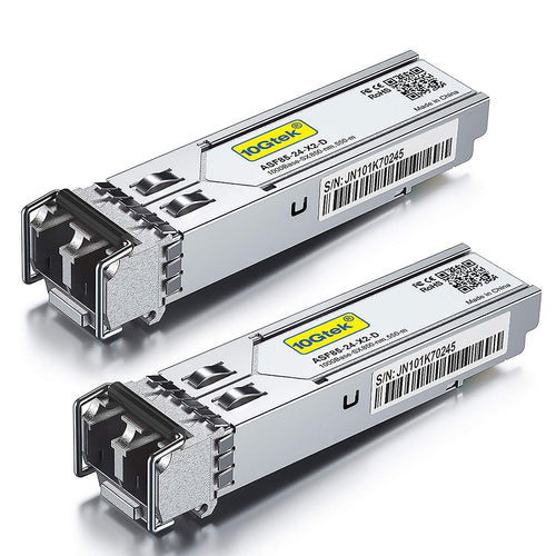 Jolof Store 1G SFP LC SX Multimode Transceiver for HP J4858A/B/C/D (2 Pack)