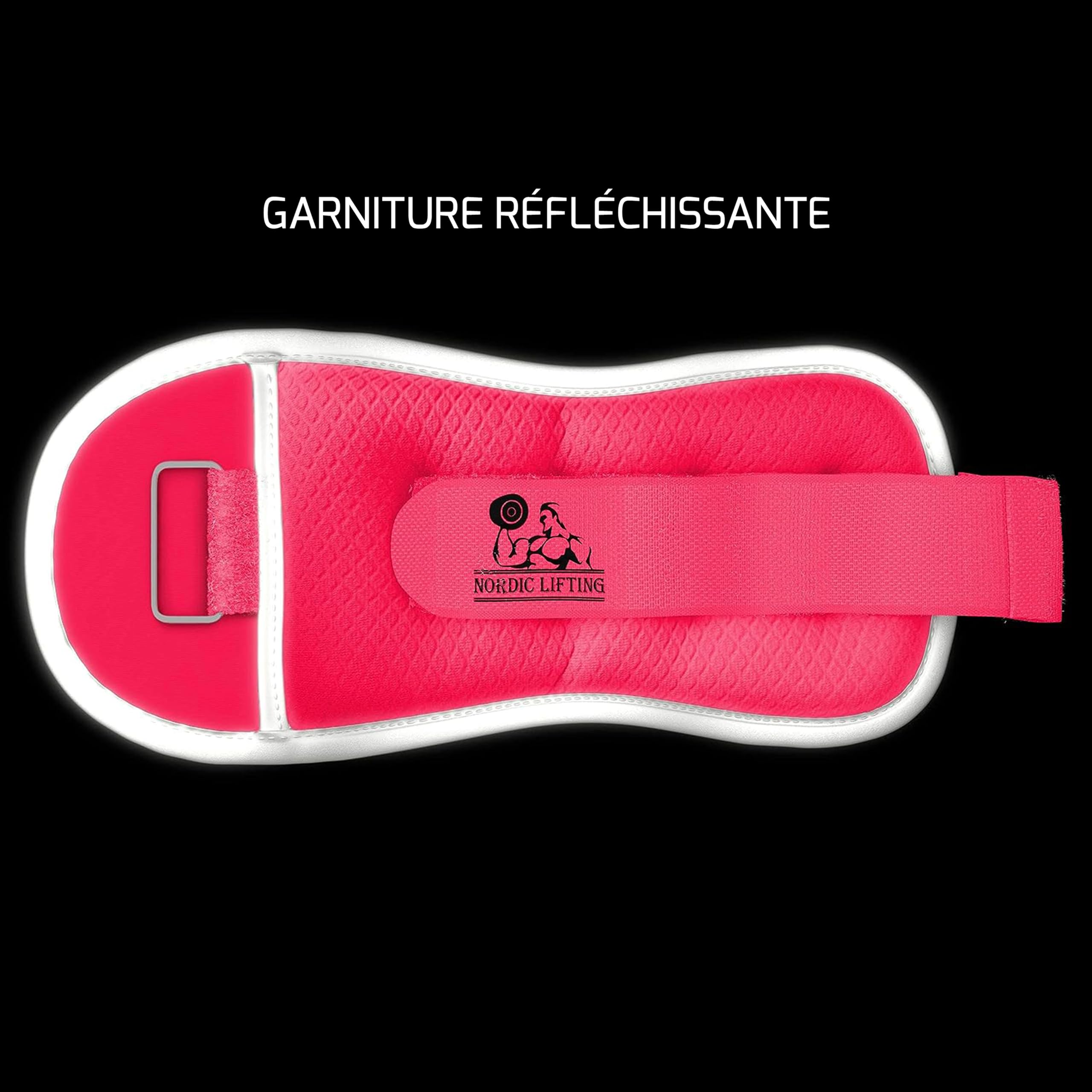 Adjustable Neoprene Ankle and Wrist Weights - 1 Pair Set
