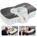 Elviros Cervical Memory Foam Neck Pillow | Adjustable Orthopedic Support