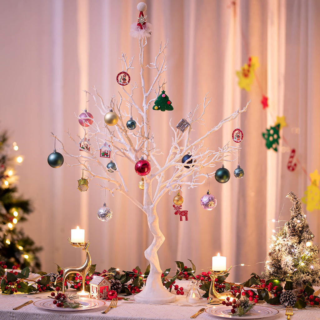 105cm White Manzanita Tree – Artificial Twig Table Centerpiece