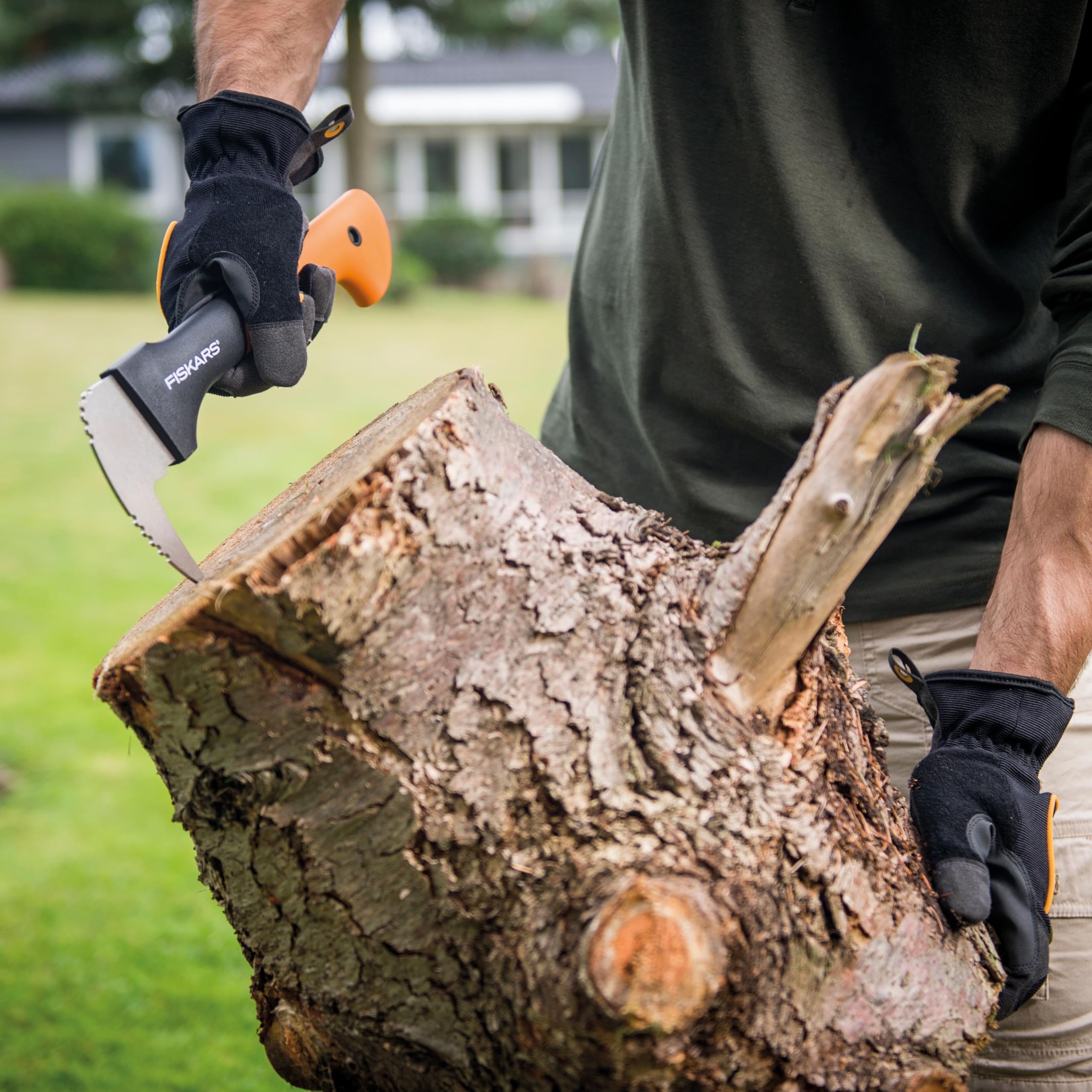 Fiskars 12 Inch Hookaroon – Boron Steel Log Hook for Wood Handling