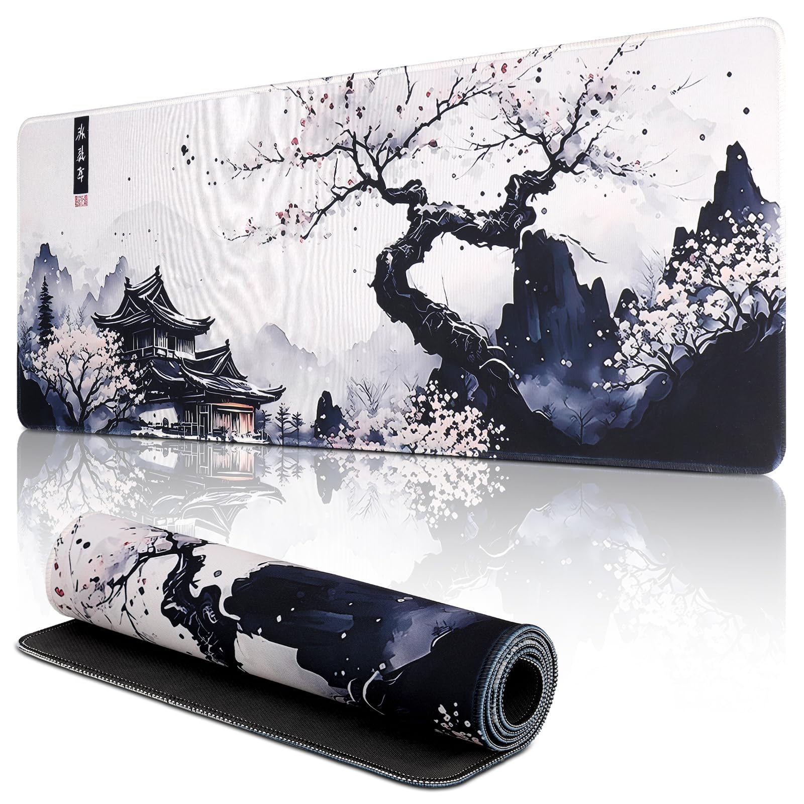 Yimomoyi Extended Gaming Mouse Pad – 90x40cm Waterproof Non-Slip Mat