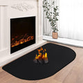Jolof Store Fireproof Fireplace Mat – 100x60cm Hearth Rug for Wood Stoves