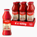 Mutti Tuscany Passata with Rossoro Tomatoes - 6 x 400g Multipack