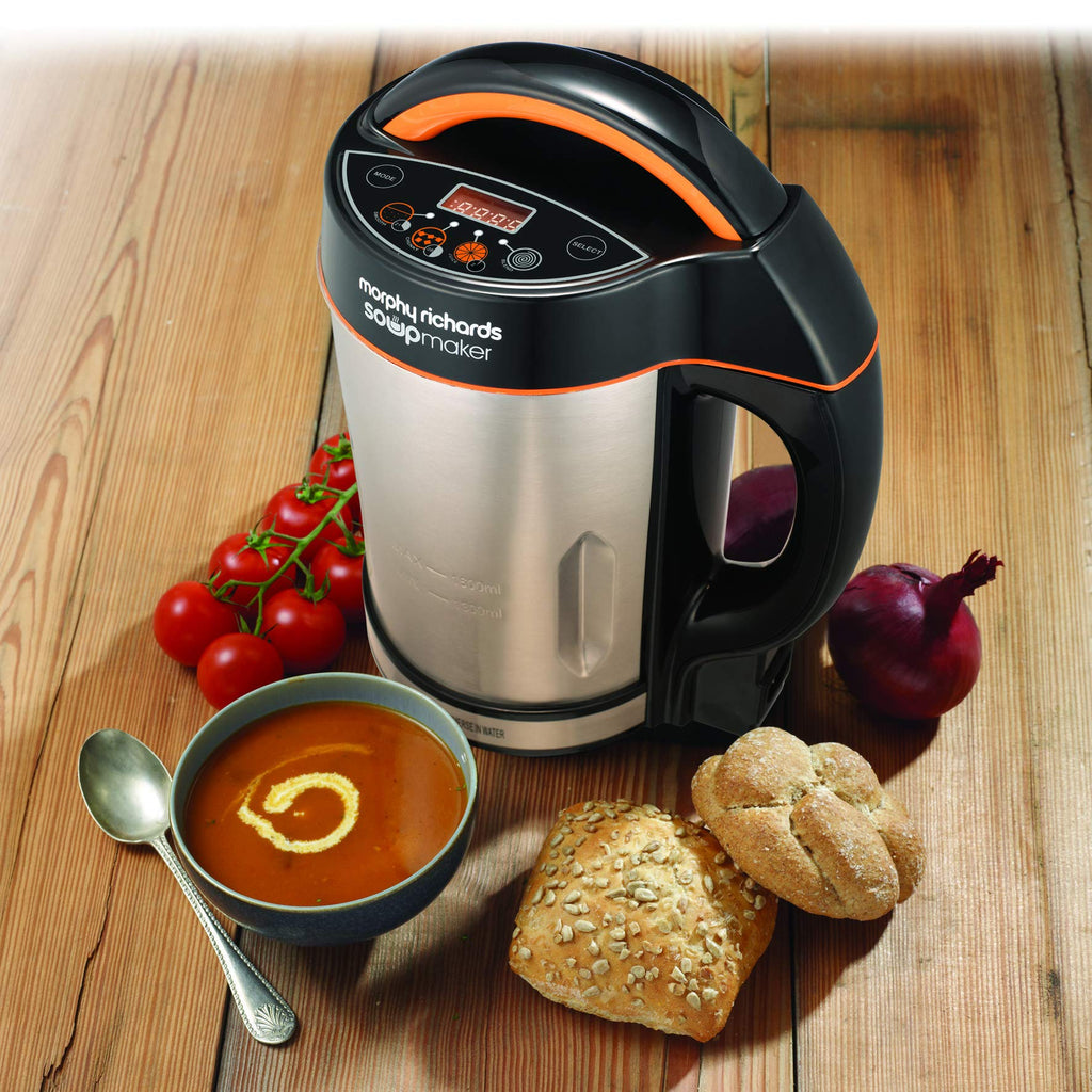 Morphy Richards Classic Soup Maker | 1.6L Stainless Steel – 1000W